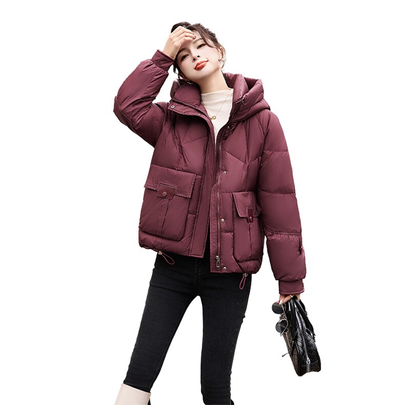 2025新短款百搭90%白鸭绒羽绒服,女装羽绒服,衣佳和