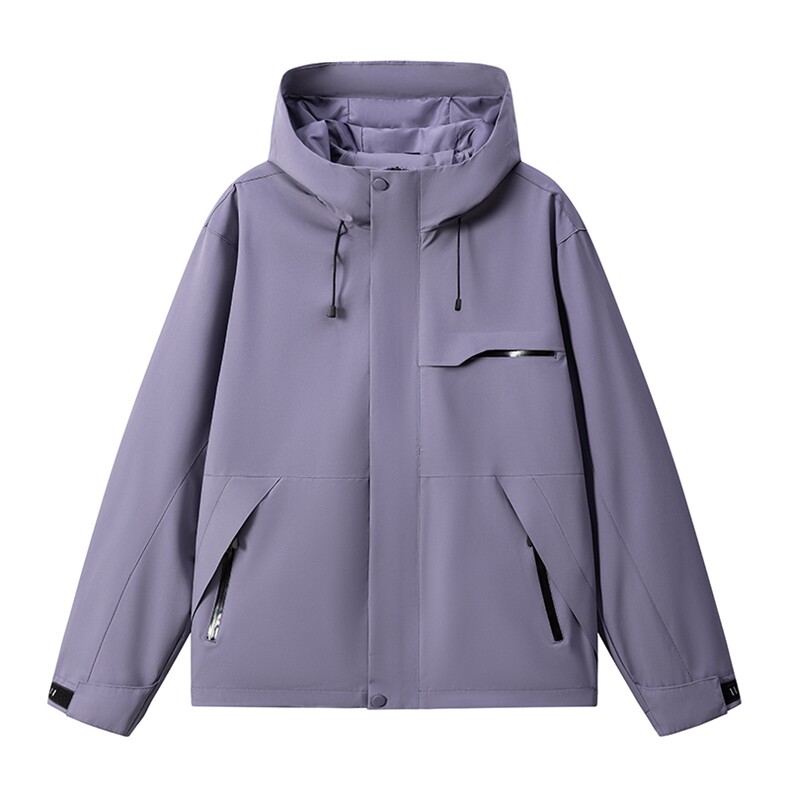 2026春季新款男女同款高品质户外登山服青少年学生冲锋衣夹克外套，男装夹克，星座1402-1