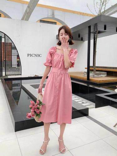 2021年夏季新品小清新韩版连衣裙，女装连衣裙，圣伊敏