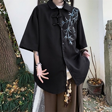 F261-P362024夏季潮流宽松半袖上衣美式复古印花短袖T恤男现货，男装T恤，星座512-6