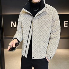 标50绒店主风2025新款男士印花立领羽绒服9819-P215(控券后298)，男装羽绒服，电商B338