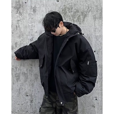 男冬季加厚保暖宽松棉衣外套2026新款棉袄潮牌8186/P98，男装棉衣，星座506