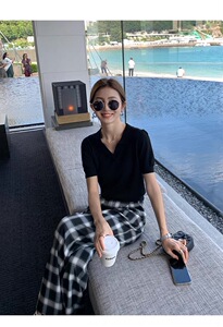 2025夏季新款短袖t恤女宽松百搭时尚洋气减龄体恤衫上衣图片