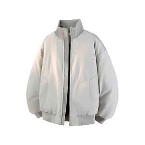 跑量！美式立领飞行员防水棉服男加厚保暖宽松棉衣25XM88260特P48图片