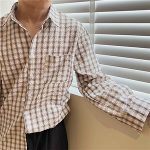 春夏薄款防晒长袖衬衫男款男女情侣510-1-C008-P55图片