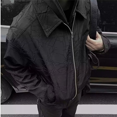 春秋痞帅外套男高街潮牌港风日系原宿风韩版潮流宽松夹克JK62-P60，男装夹克，星座208-5