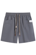 夏季冰丝三分速干休闲短裤男装DK056平铺锦纶(S-2XL)TP22，男装休闲裤，电商A088
