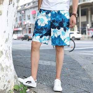 青春流行 青春活力 微弹 2021年 中高腰 休闲裤 五分裤裤 直筒 沙滩图片