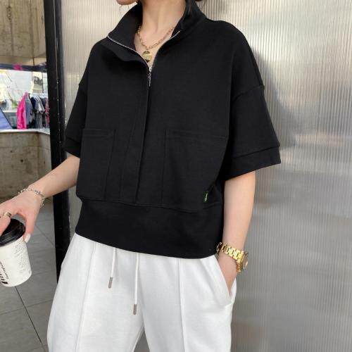 时尚上衣短袖，女装，欧倪