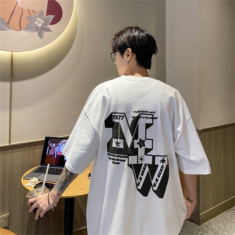 230g纯棉发泡短袖t恤夏季男半袖男XT2322-P30控48,男装T恤,电商B370