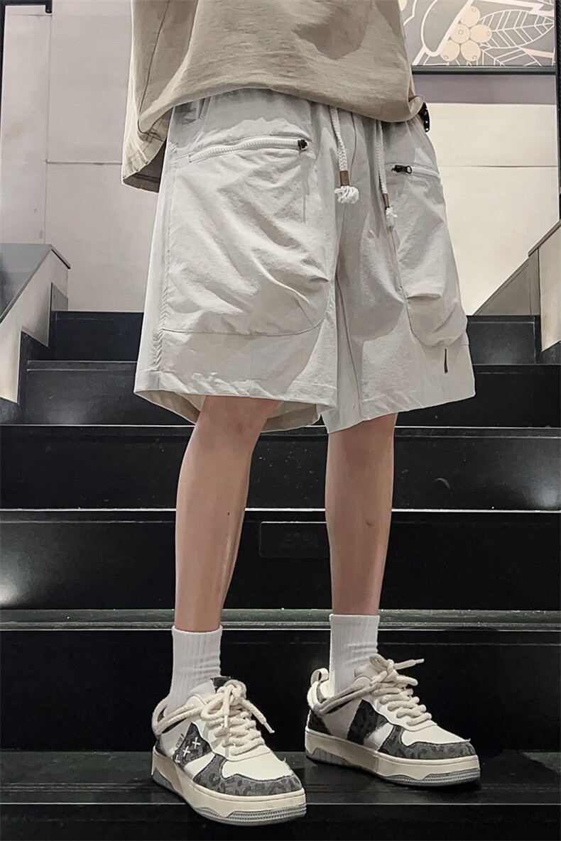 高品夏季工装短裤男纯色宽松大码运动五分裤DSA157B-D606-特P40,男装牛仔裤,电商A157B