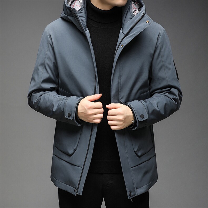 中老年羽绒服男士宽松中年爸爸装休闲冬季外套潮QLMF82102-P290,男装羽绒服,电商B212（原钱塘6029）