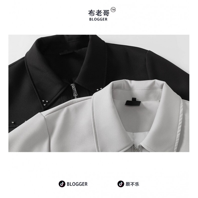 网络图现货！领棒球服外套高级设计感小众RH03-P75,女装短外套,星座1005-6