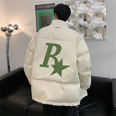 均可提供短视频高品质港风R星PU皮加厚棉衣PM134-p110控148，男装棉衣，星座508（原C305）