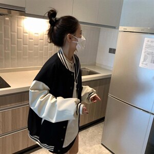 长款棒球服图片