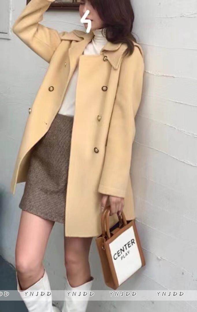 【现货】双面羊绒大衣冬季，其它，YNJDD