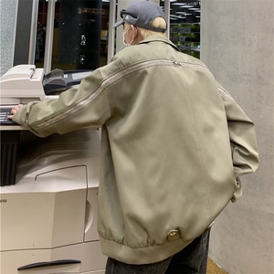 青春流行男春季夹克文艺潮高街外套Y6591P65图片