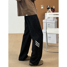 宽松华棉62%显瘦显高垂顺阔腿裤潮流高街M-5XLX2550特批32，男装休闲裤，星座718