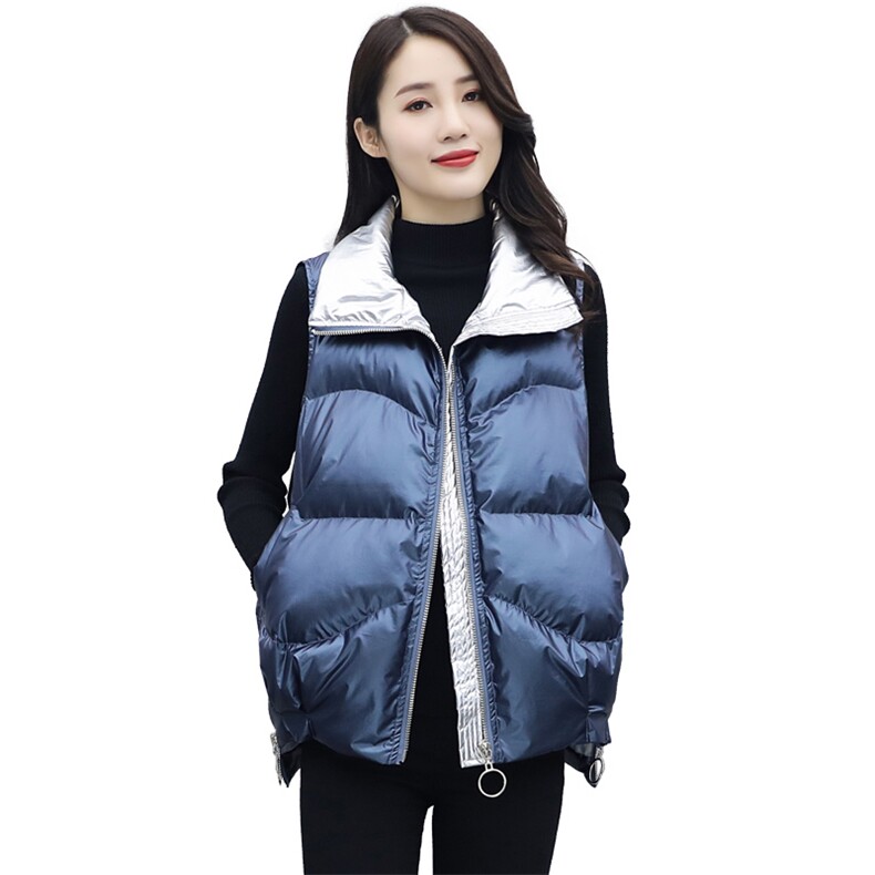 2020冬季新款韩版时尚立领棉马甲,女装棉衣/棉服,千千佰惠
