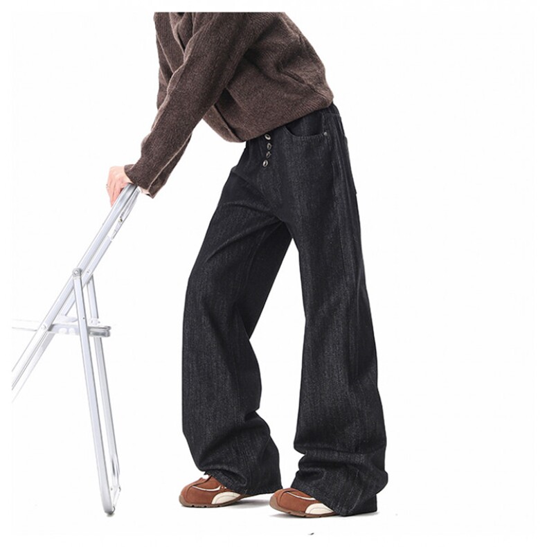 D2588016特60原牛排扣设计牛仔裤，男装牛仔裤，电商D258