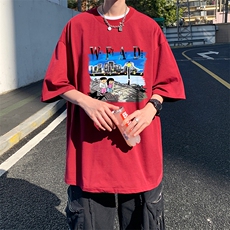 酒红色