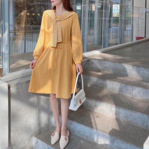 【现货】早春新款韩版学院风连衣裙，女装连衣裙，E莎