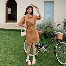 现货！2025年夏装工装连衣裙2C133-999-P135-K188，女装连衣裙，2C133