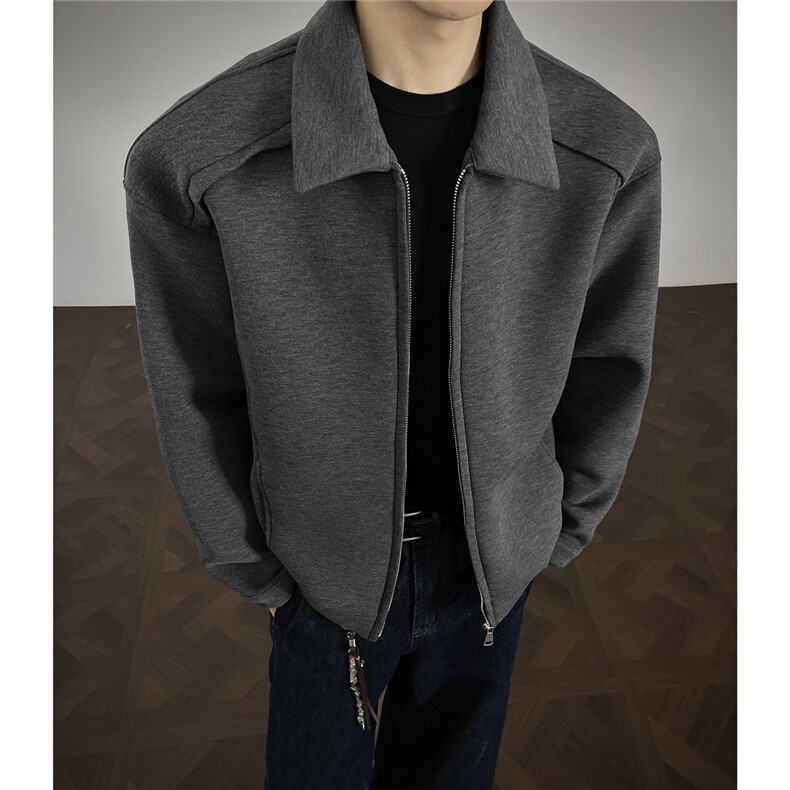 秋冬新款TR空气层拉链衫夹克外套A3641p68，男装夹克，四季星座1118-1