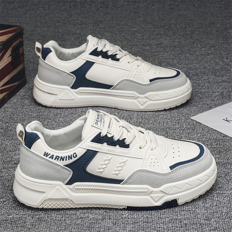 X4805-p90新款春季百搭厚底小白板鞋休闲运动潮鞋男鞋,男鞋休闲鞋,星座1407-3
