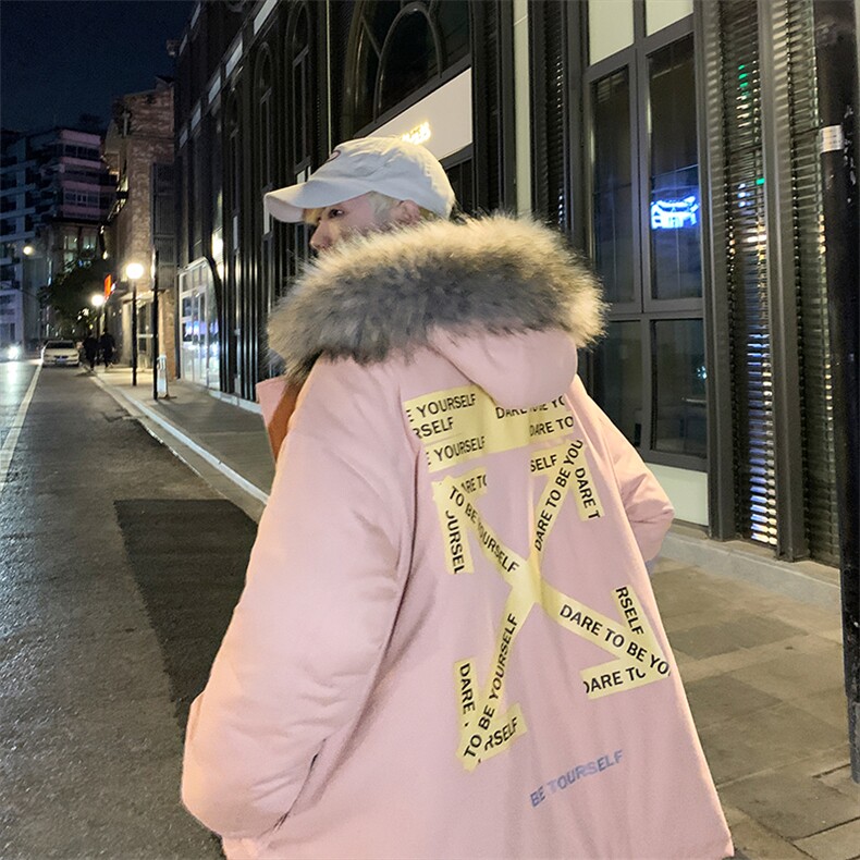 MM48127-P130冬季大毛领棉衣男士大码加厚棉袄男棉服,男装棉衣,电商A040