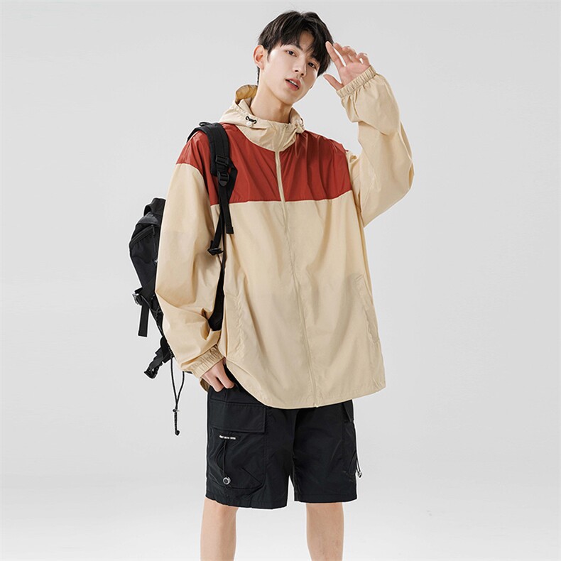 BGW278823春夏男士透气皮肤衣速干外穿防晒服薄款户外免烫外套,男装防晒衣,电商B360