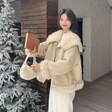 现货主推！！皮毛一体2C203-5576-P220-K328，女装棉衣/棉服，2C203