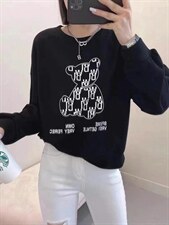 刷毛绒小卫衣，女装卫衣/绒衫，E·贝空间