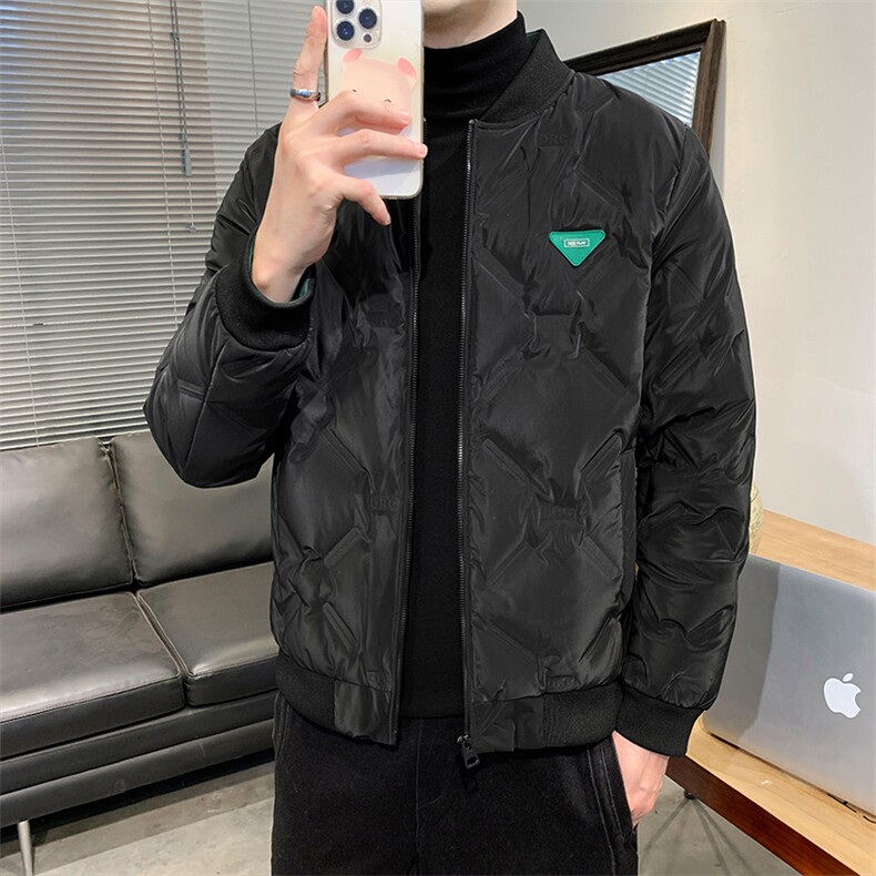 B302Y628冬装新款棒球领轻薄羽绒服外套店主风,男装羽绒服,电商B216（原B302）