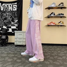 哈伦裤简约秋季宽松青春流行ins潮男时尚潮牌休闲裤K1340-P36，男装休闲裤，星座512-2