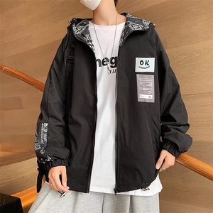 夹克男潮牌ins秋季外套2025新款衣服韩版潮流休闲帅气炸街冲锋衣