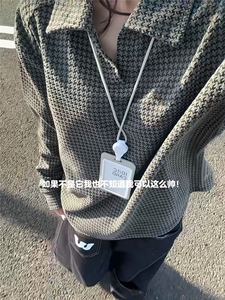XZ809A/SYR45/特P29/控58     雪尼尔小香风polo杉长袖卫衣图片