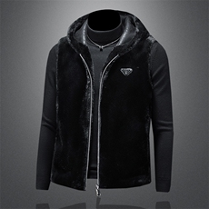 2025冬季金貂绒皮毛一体双面穿连帽马甲外套男货号8908P190,男装夹克,钱塘6036(原3026),钱塘大厦 2025冬季金貂绒皮毛一体双面穿连帽马甲外套男货号8908P190,男装夹克,钱塘6036(原3026),钱塘大厦