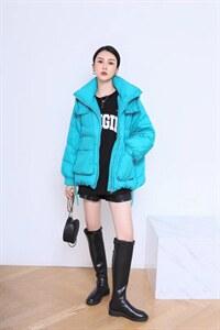 现货 冬季新款90绒羽绒服,女装羽绒服,QIANCHEN 谦晨