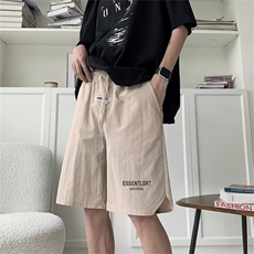 夏装休闲短裤男潮牌ins宽松休闲中裤百搭韩版五分裤K0180-P30，男装休闲裤，星座308B-2