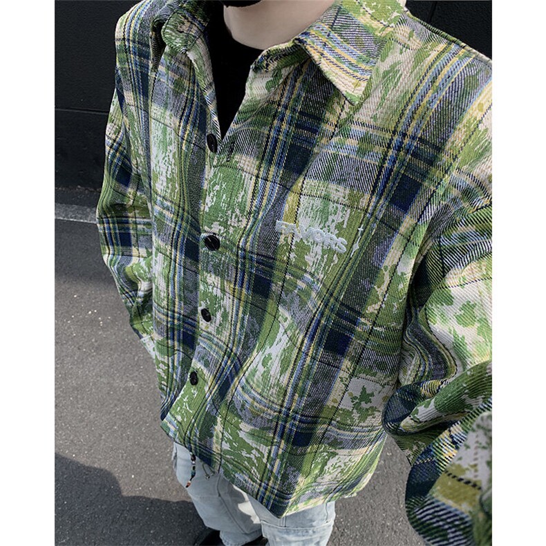 潮牌高街个性衬衫潮流宽松休闲上衣A086-CS2212-特批价30,男装衬衫,电商基地A086
