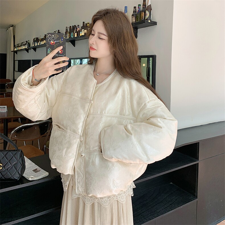 2025新款古风羽绒服女士，女装羽绒服，叁秋一裳