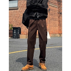 秋冬加厚毛呢小西裤男士休闲裤商务修身直筒长裤子8250/P55/控88，男装西裤，星座1412-2