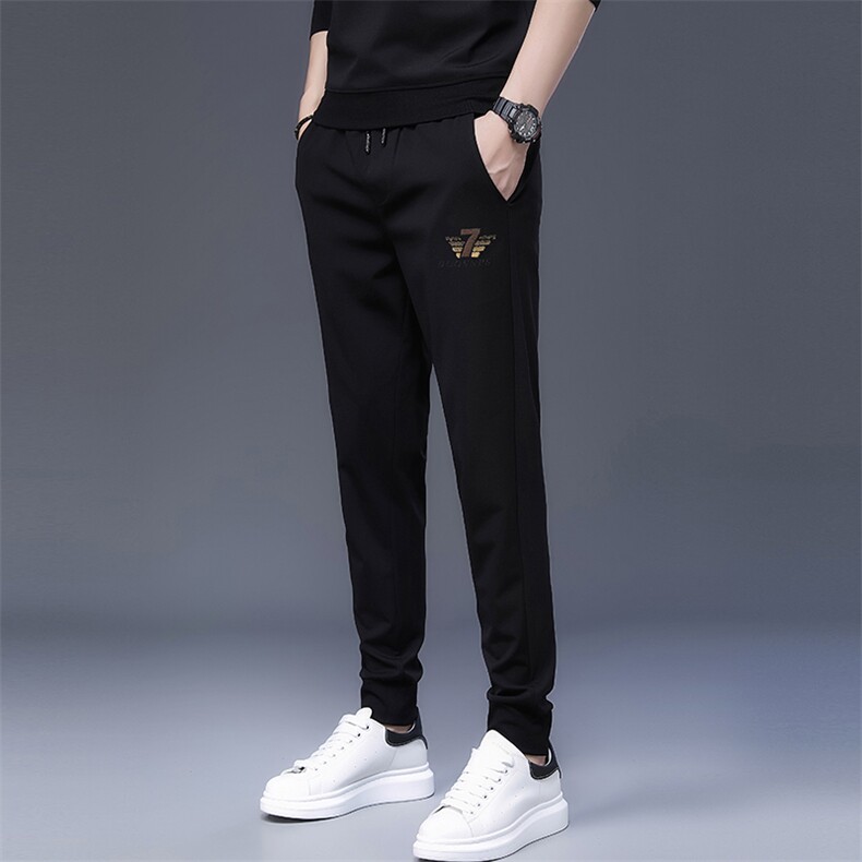 S3032钱塘2020-2春秋季薄款时尚帅气简约中青年男士卫裤P72,男装休闲裤,钱塘207-2