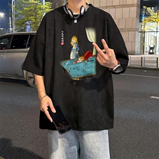 量大优供视频重磅麂皮绒短袖t恤男JT522-特p19，男装T恤，电商B371