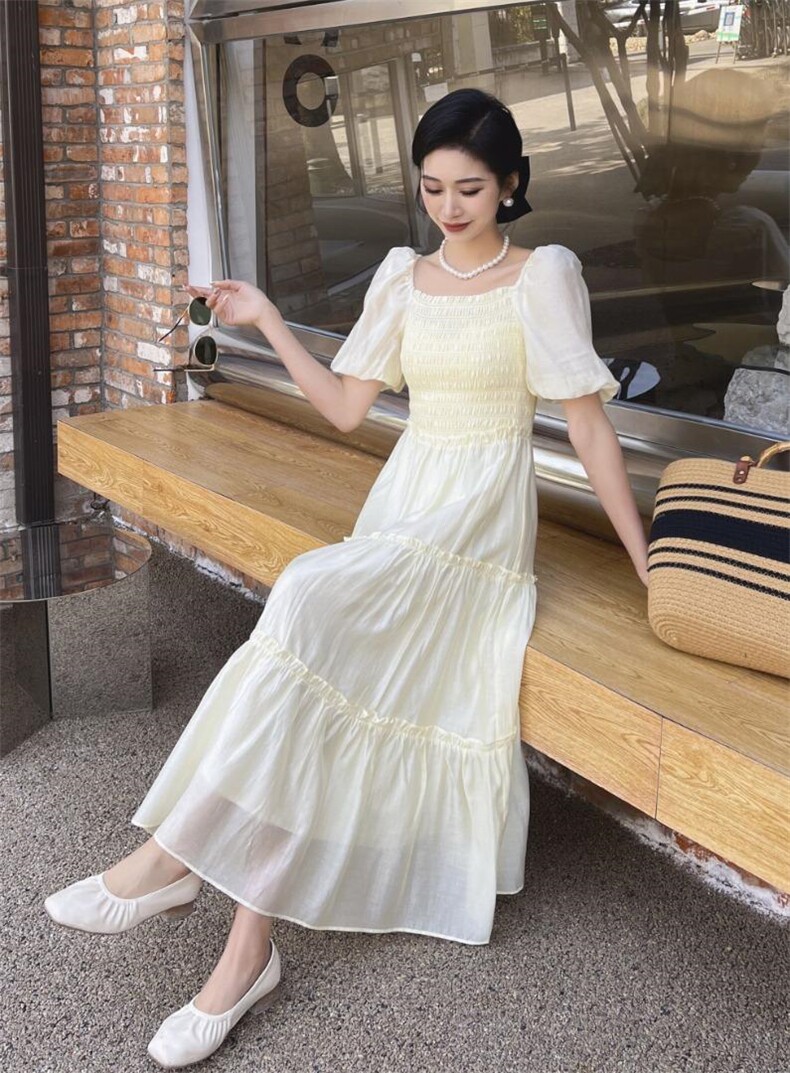 [现货]收腰款连衣裙，三色、三码，女装连衣裙，依柏璐(1F)