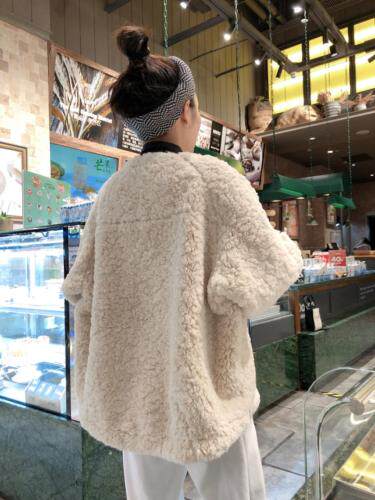 摩卡熊外套，女装，一杭