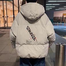 MB22-P90面包服男短款棉衣男宽松加厚保暖棉袄外套男，男装棉衣，电商B367