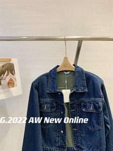 牛仔外套 均码 现货图片
