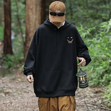W09连帽卫衣秋装新款大码外套班服印花港风文艺休闲男女装学生朝，女装短外套，星座115A-3